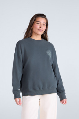 Dakota Womens Sweatshirt - Dark Green