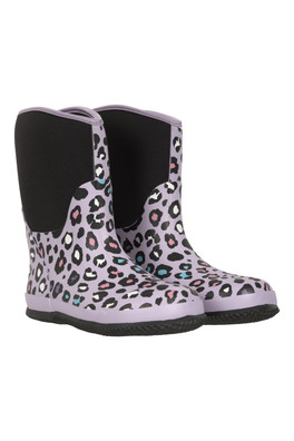 Puddle Kids Mucker Boots - Lilac
