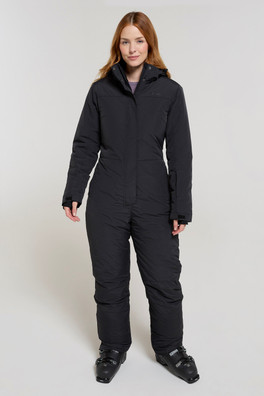 Cloud Womens Ski Suit - Black