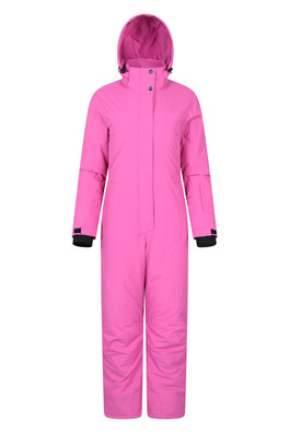 Cloud Womens Ski Suit - Bright Pink