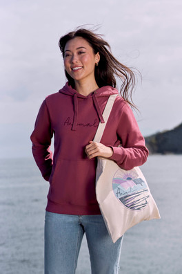 Womens Graphic Tote Bag - Corn Blue