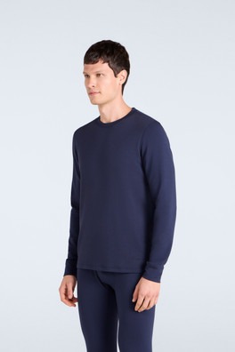 Blaze Mens Base Layer Top - Dark Blue