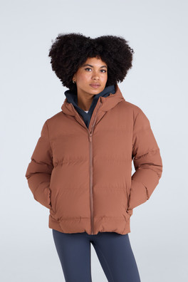Cosi Cloud Womens Down Jacket - Rust