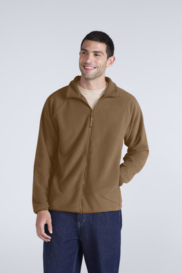 Stockholm Mens Full-Zip Fleece - Mustard