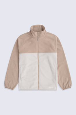 Stockholm Womens Full-Zip Fleece - Beige