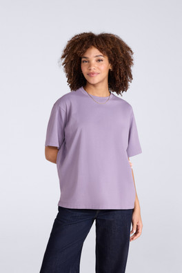 Idol Womens Relaxed Fit T-Shirt - Purple