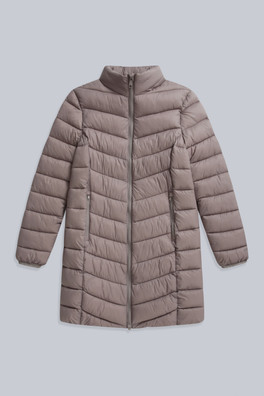 Frankie Womens Longline Padded Jacket - TAU