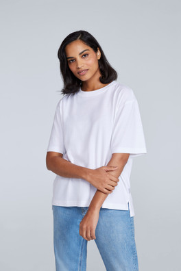 Idol Womens Relaxed Fit T-Shirt - White
