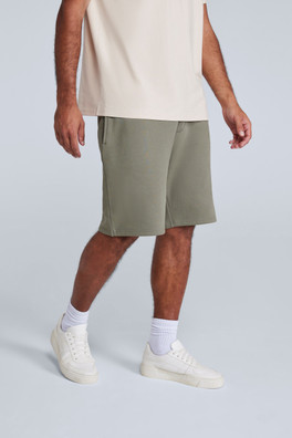 Driver Mens Jogger Shorts - Khaki