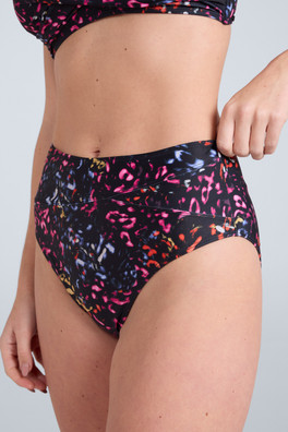 Bondi Womens Wrap Bikini Bottoms - Jet Black