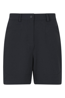 Lade Womens Water Resistant Walking Shorts - Black