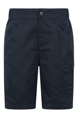 Expedition Kids Ripstop Stain Resistant Shorts - Blue
