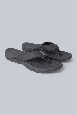 Fader Mens Flip Flops - Black