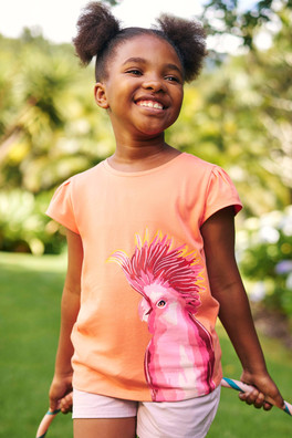 Coco Kids Tee - Coral