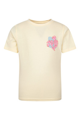 Summer Sun Kids Tee - Pale Yellow