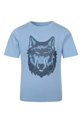 Wolf Kids Tee - Blue