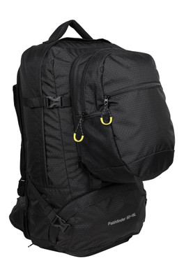 Pathfinder Lightweight Travel Rucksack 60 + 15L - Black