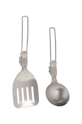 Compact Cooking Utensil Set - Black