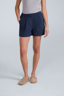 Cotton Comfort Womens Shorts - Dark Blue