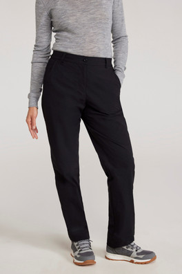 Delta Stretch Womens Trousers - Black