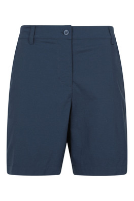 Delta Stretch Womens Shorts - Navy