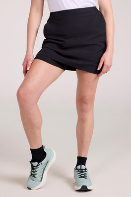 Flex Women's Stretch Travel Skort - Black