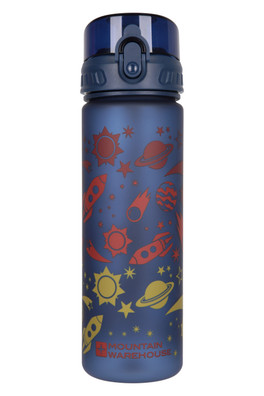 Kids BPA Free Push Lid Water Bottle - 500ml - Mixed