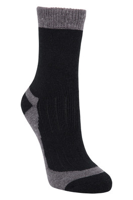 Explorer Kids Merino Socks - Black