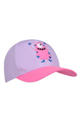 Monster Character Kids Baseball Cap - Pink