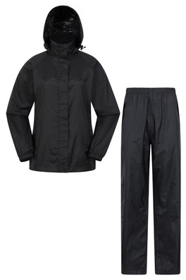 Pakka Womens Jacket & Pant Set - Black