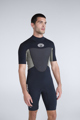Slater Mens 2mm Shorty Wetsuit - Black