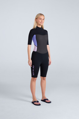 Nixie Womens Shorty Wetsuit - Lilac