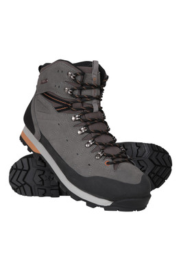 Peak Mens Waterproof Hiking Boots - Grey