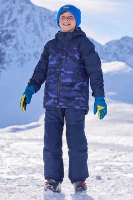 Vortex Kids Extreme Waterproof Ski Jacket & Pant - Black