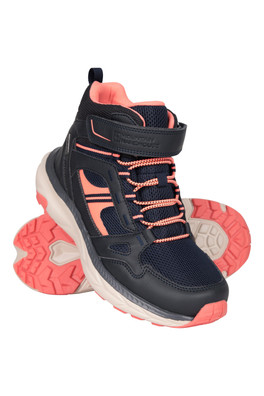 Wander Kids Waterproof Adaptive Walking Boot - Navy