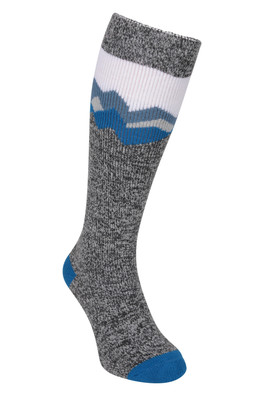 Techtherm Thermal Ski Socks - Blue