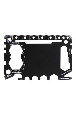 Multi Tool Card - Black