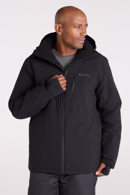 Astro Men’s Waterproof Ski Jacket - Black