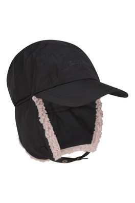 Standard Waterproof Peaked Trapped - Black