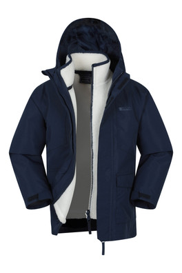 Creek Kids Waterproof 3-in-1 Jacket - Navy