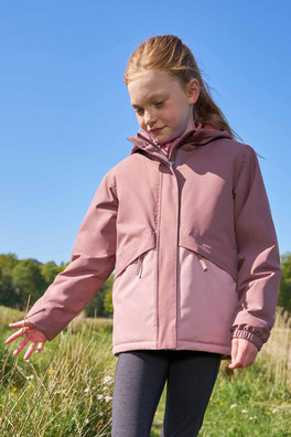 Cyclone Kids Waterproof Padded Jacket - Pink
