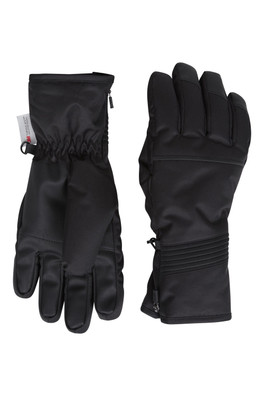 Extreme Womens Waterproof Ski Gloves - Black