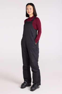 Moon Bib Front Womens Ski Pants - Black