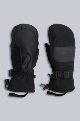 Apres Womens Ski Mitten - Black