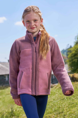 Oak Kids Bonded Colourblock Fleece - Pink