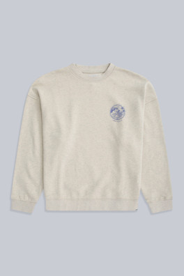 Dakota Womens Abersoch Sweatshirt - Light Beige