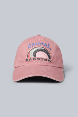 Padstow Baseball Cap - Coral