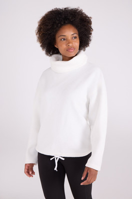 Rydal Womens Cosy Neck Fleece - Beige
