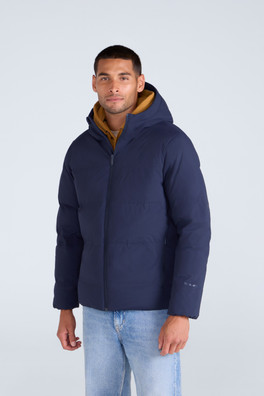 Mens Tech Down Heat Sealed Jacket - Navy