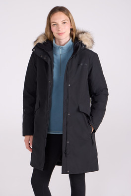 Marlow Womens Extreme Down Waterproof Parka - Black